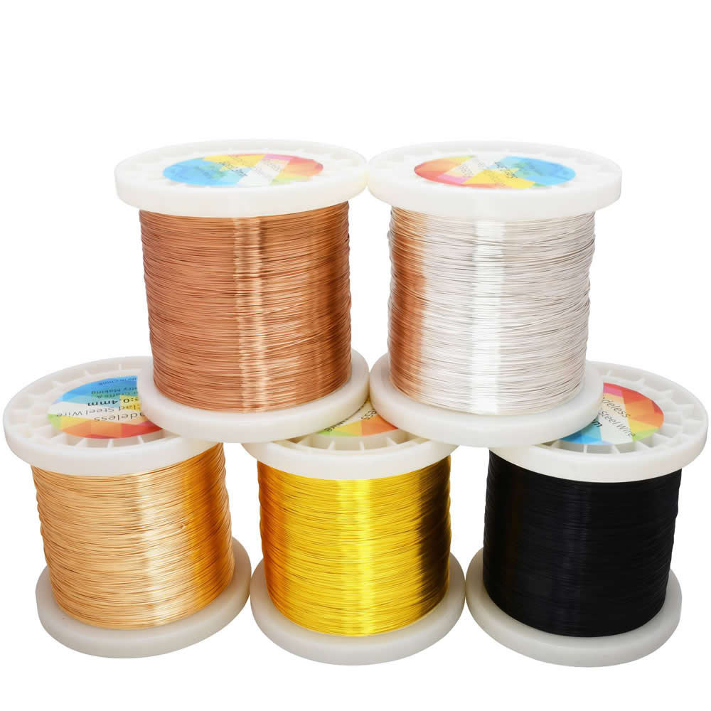 Copper Wire Roll - Nieblaknąca, odporna na matowienie, giętka stal