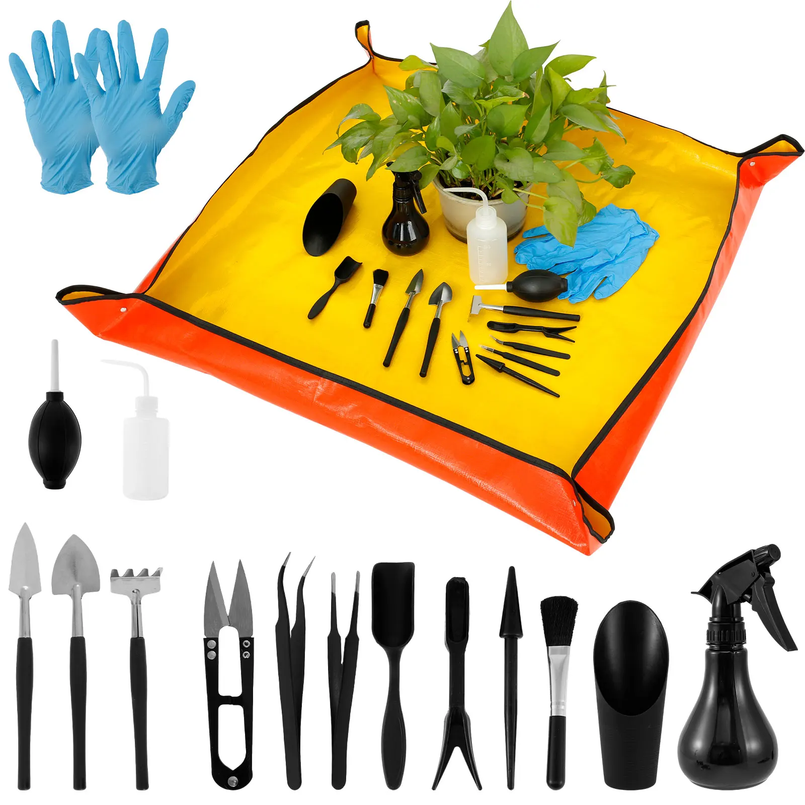 Bonsai Garden Mini - 13/16 sztuk ogrodowe sukulenty narzędzia Mini