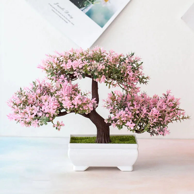 Bonsai Garden Table - Sztuczne rośliny Bonsai Fałszywe rośliny Kwiaty