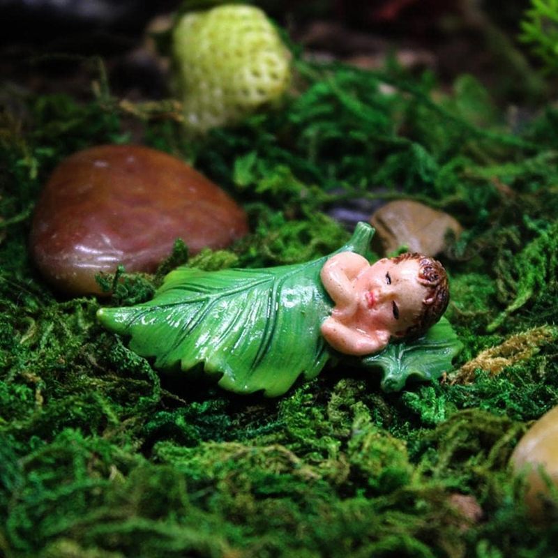 Bonsai Garden Mini - Miniaturowa figurka wróżki z żywicy, ozdoba