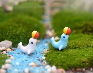 10 sztuk/jeż i krowy/Cute Anim – Bonsai Garden Art recenzja i cena
