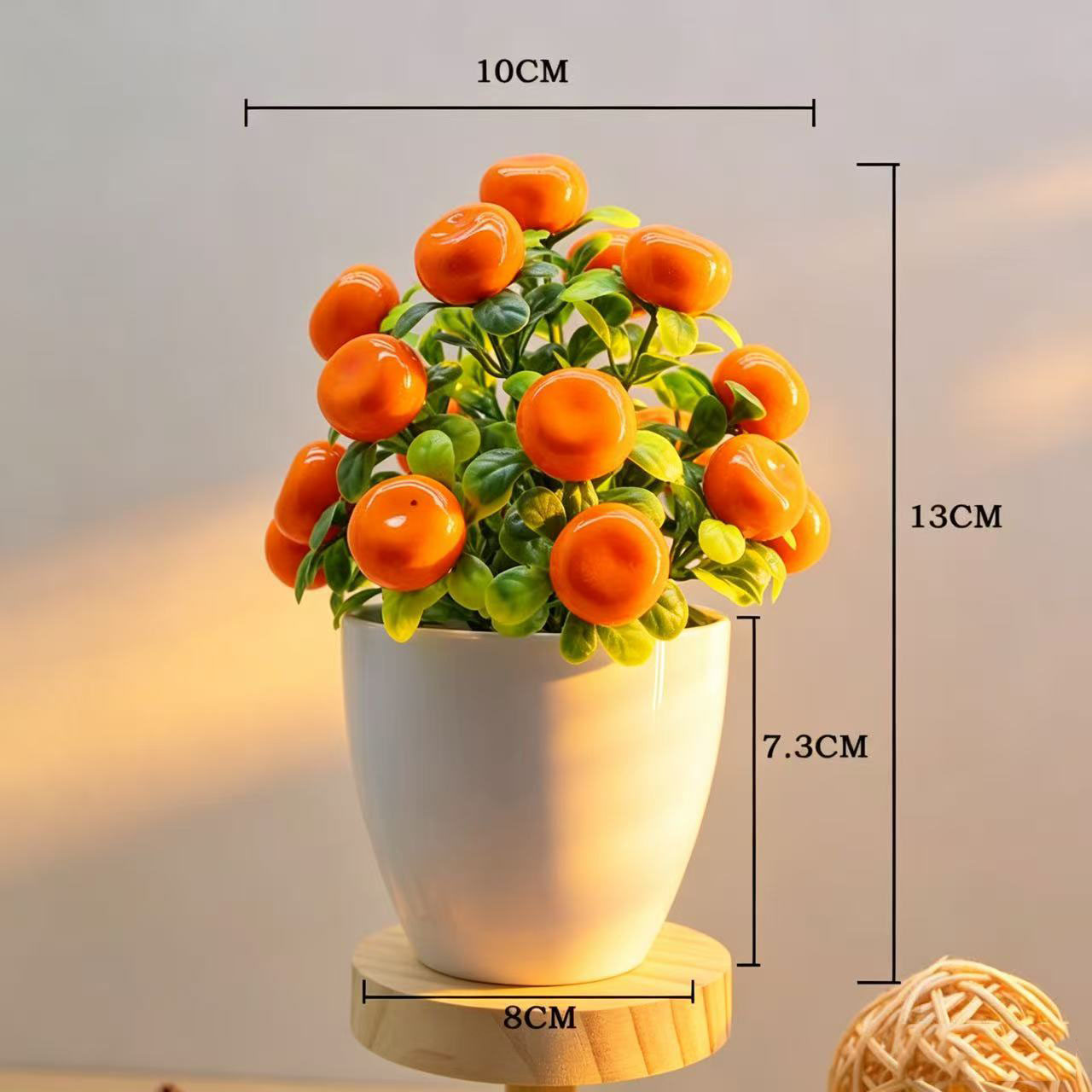Sztuczne drzewka owocowe Bonsa – Bonsai Garden Table recenzja i cena