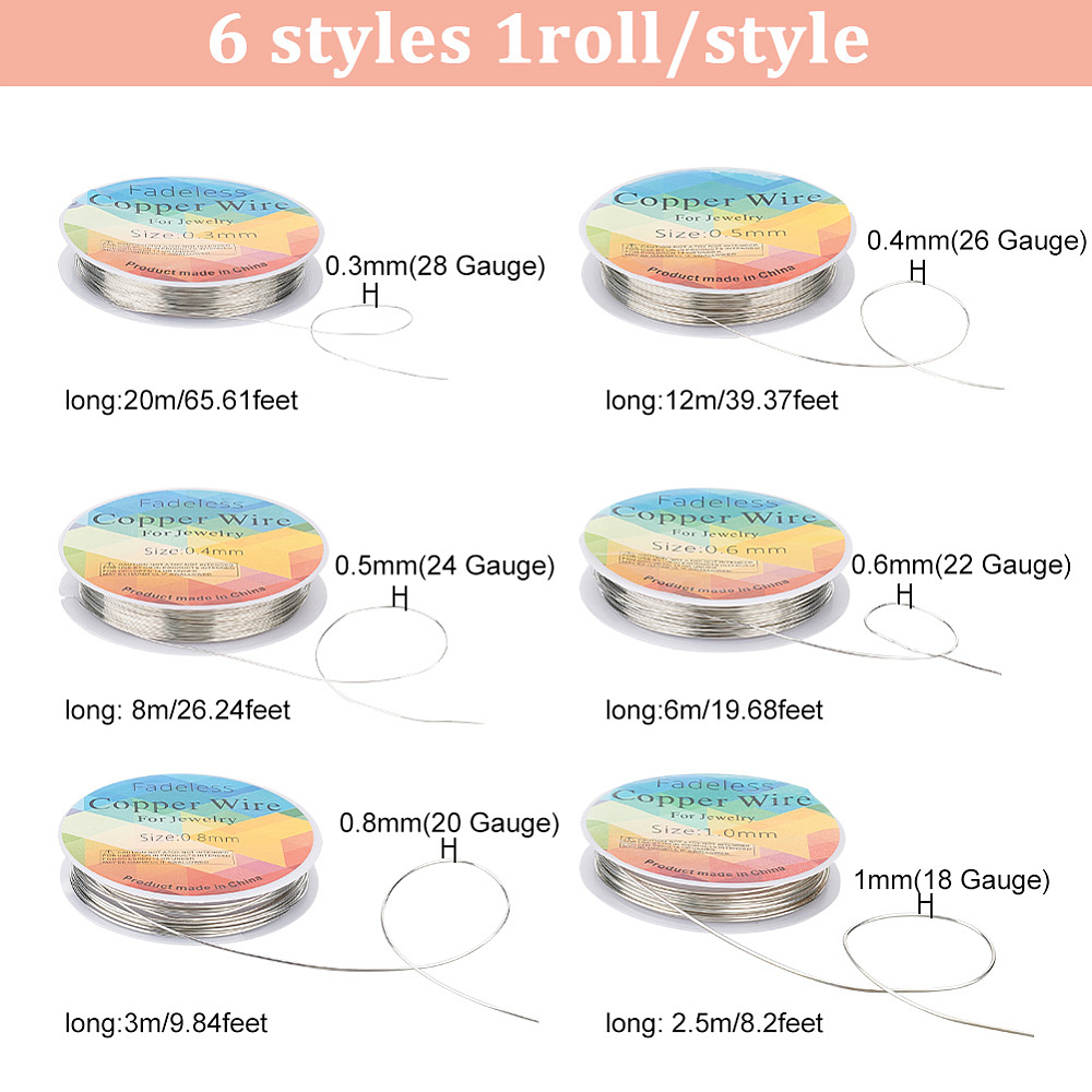 6 rolek miedzianego drutu jubi – Copper Wire Roll recenzja i cena