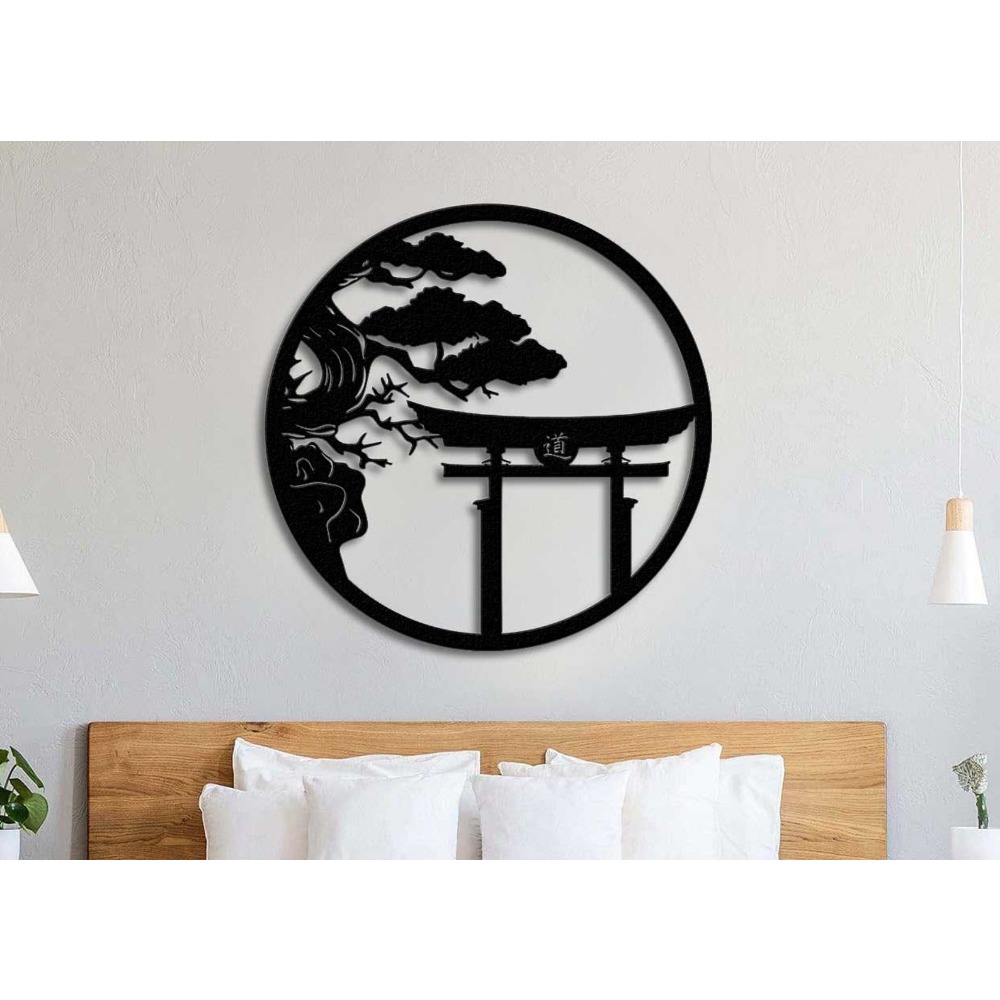 Metalowa dekoracja ścienna z m – Bonsai Garden Art recenzja i cena