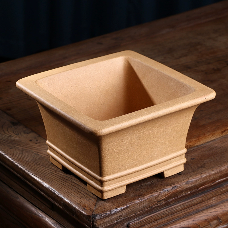 Pruple Sand Square Bonsai Pot, – Bonsai Garden Table recenzja i cena