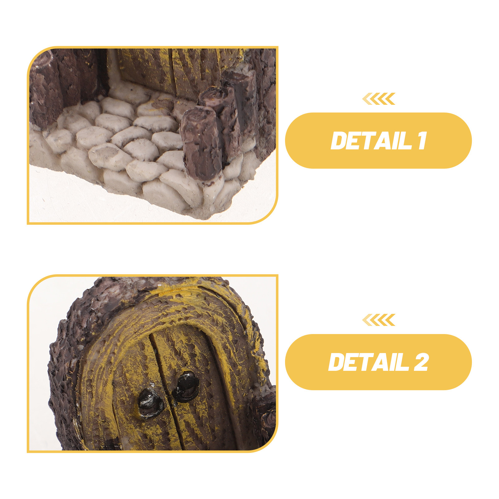 2 szt. Miniaturowe drewniane d – Bonsai Garden Art recenzja i cena