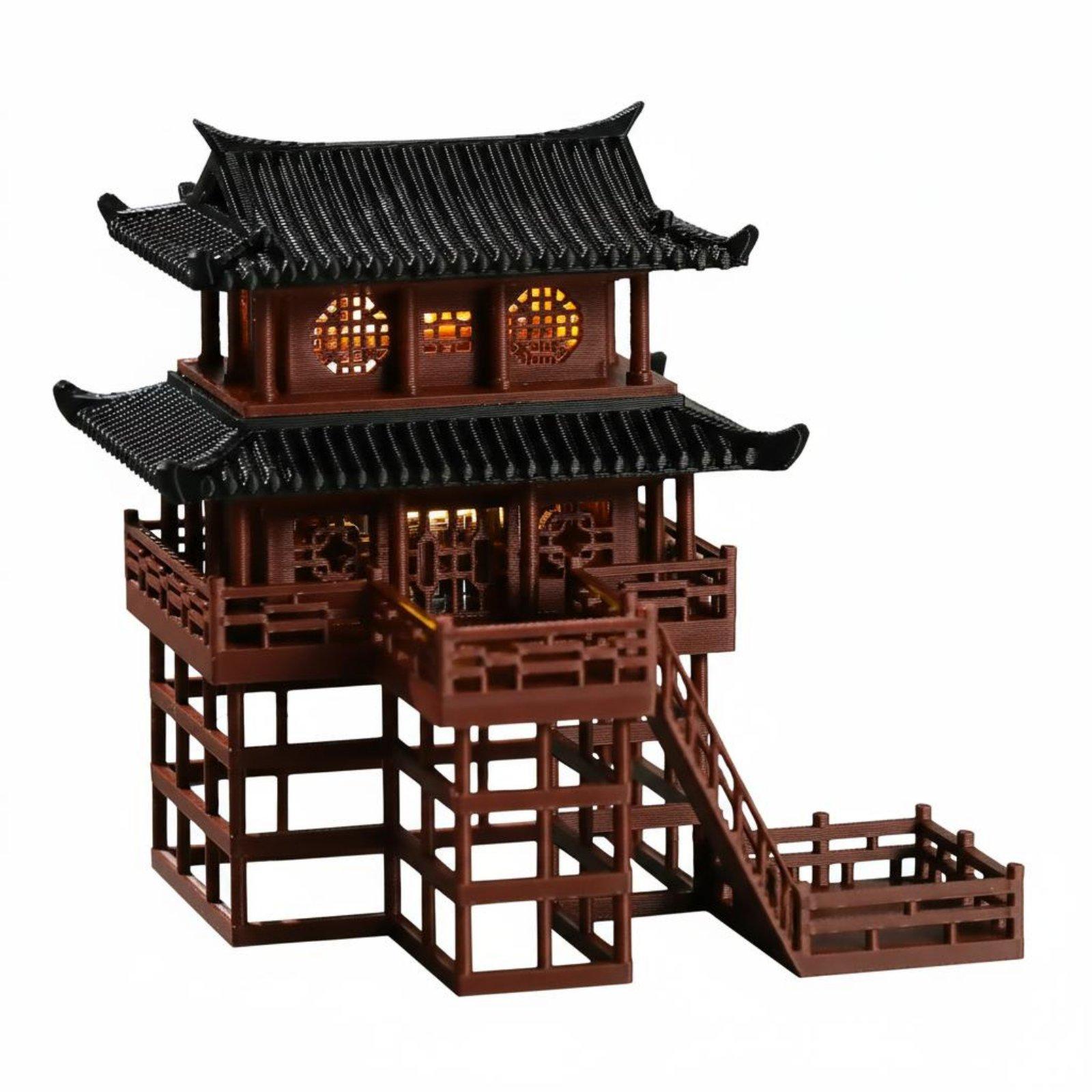Plastikowa pagoda bonsai na st – Bonsai Garden Mini recenzja i cena